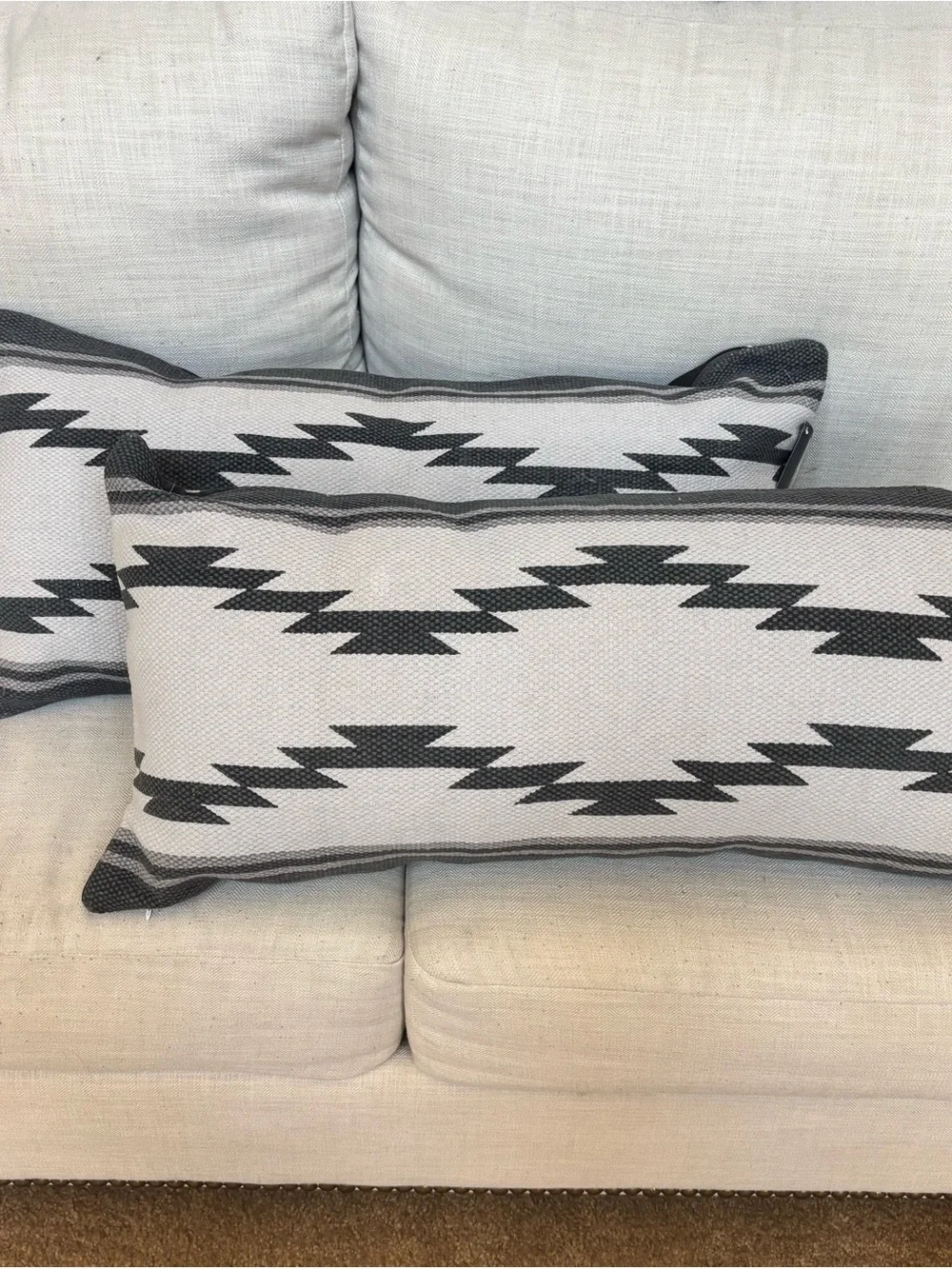Pendleton Stormbreaker Decorative Lumbar Pillows 14x30 NWT Southwestern Accent